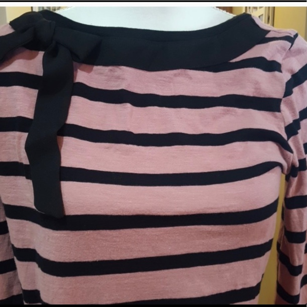 Loft Striped 3/4 Sleeve Shirt - Picture 5 of 7